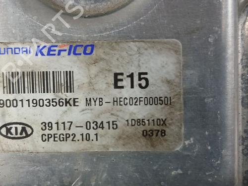 Engine control unit (ECU) KIA RIO IV (YB, SC, FB) 1.25 | BP38054810M57 - Image 2