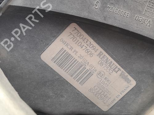 Venstre forlygte RENAULT SCÉNIC I MPV (JA0/1_, FA0_) 1.9 dCi RX4 (102 hp) 31114827