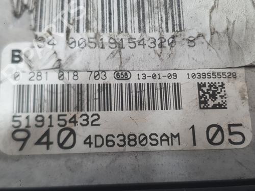 Engine control unit (ECU) ALFA ROMEO GIULIETTA (940_) 1.6 JTDM (940FXD1A) | BP38073221M57 - Image 4