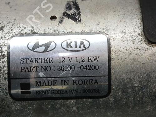 Starter HYUNDAI KONA (OS, OSE, OSI) 1.0 T-GDi | BP27832691M8 