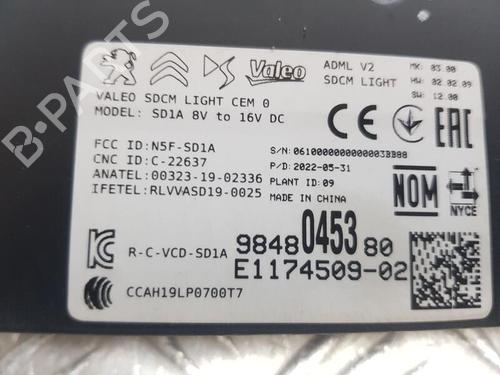 Electronic module PEUGEOT 208 II (UB_, UP_, UW_, UJ_)  | BP29752624M83