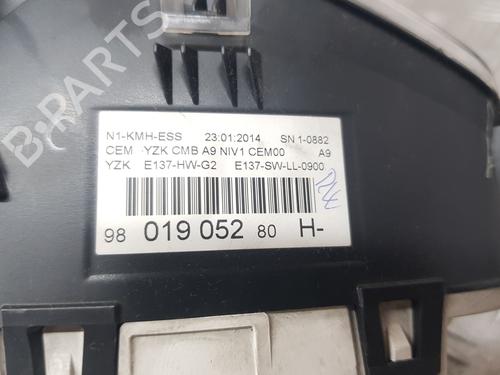 Instrument cluster PEUGEOT 208 I (CA_, CC_) 1.2 VTI 82 | BP26956887C47 