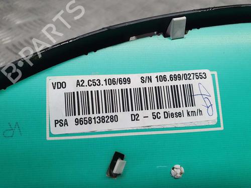 Instrument cluster PEUGEOT 407 SW (6E_, 6D_)  | BP9673366C47 