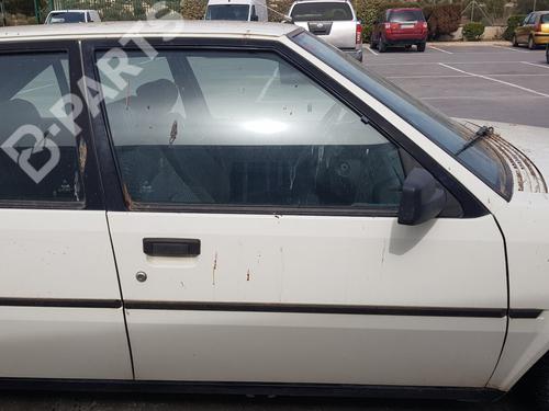 Used Right front door CITROËN BX (XB-_) 16 E (88 hp) 11958209