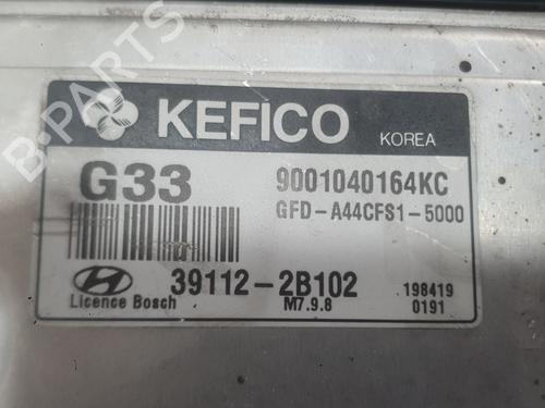 Engine control unit (ECU) HYUNDAI i30 (FD) 1.4 | BP40296091M57 - Image 4