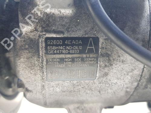 AC compressor RENAULT TALISMAN (LP_) 1.5 dCi 110 (LPA3) | BP26552043M34 