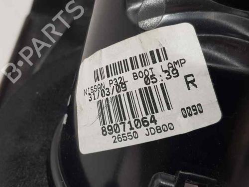 Right taillight NISSAN QASHQAI / QASHQAI +2 I (J10, NJ10, JJ10E)  | BP7311006C35 