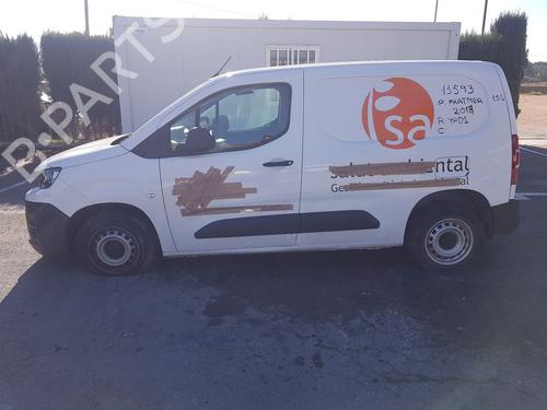 Mass air flow sensor PEUGEOT PARTNER Box Body/MPV (K9)  | BP12542155M95 