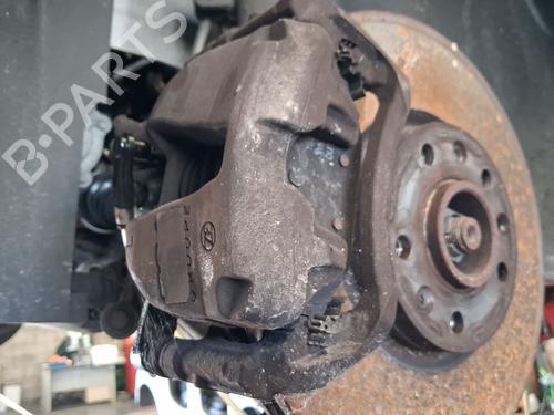 Used Left front brake caliper Left front brake caliper PEUGEOT PARTNER Box Body/MPV (K9) 1.5 BlueHDi 100 (102 hp) 39955196 39955196
