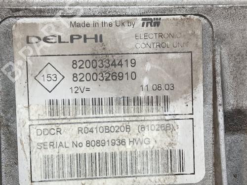 Engine control unit (ECU) RENAULT SCÉNIC II (JM0/1_) 1.5 dCi (JM0F) | BP35987111M57 - Image 2