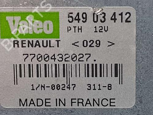 Rear wiper motor RENAULT SCÉNIC I MPV (JA0/1_, FA0_)  | BP16371550M102 