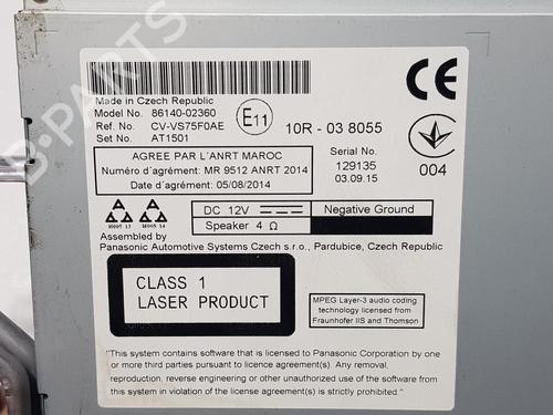 Electronic module TOYOTA AURIS (_E18_)  | BP8237324M83 