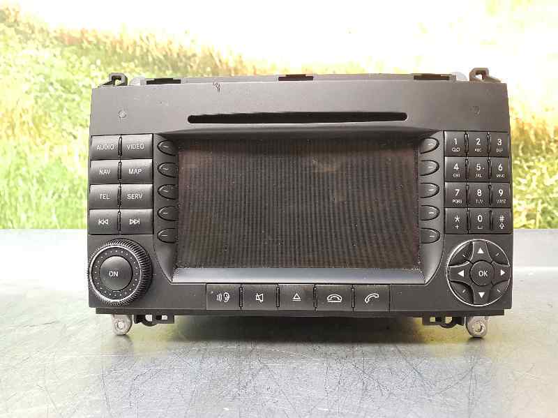 Radio Mercedes Benz B Class W245 B 180 Cdi 245 207 A1698209989 Be6093 C Radio Cd Pantalla Rayada B Parts