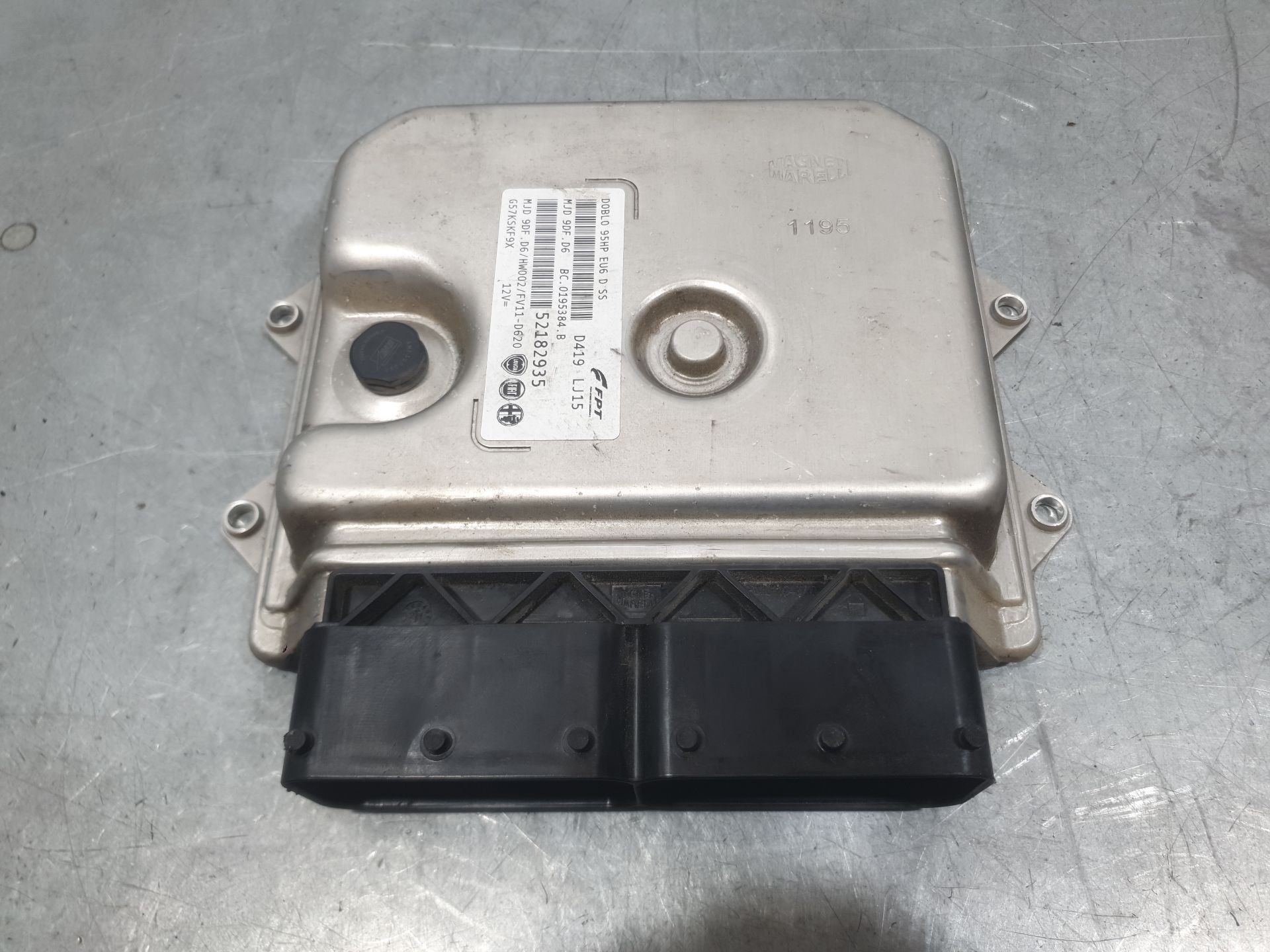 Engine control unit (ECU) FIAT DOBLO Cargo (263_) 1.3 D Multijet ...