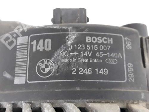 Alternator BMW 5 (E39) 525 tds | BP820662M7 