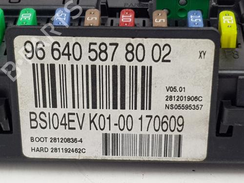 Fuse box PEUGEOT 3008 I MPV (0U_) 2.0 HDi 150 / BlueHDi 150 | BP29011247E1 