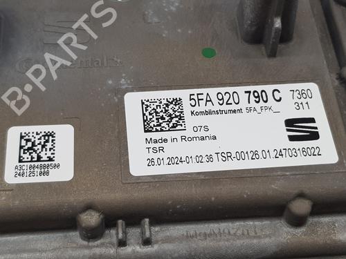 Instrument cluster SEAT LEON (KL1, KLG)  | BP29436605C47 