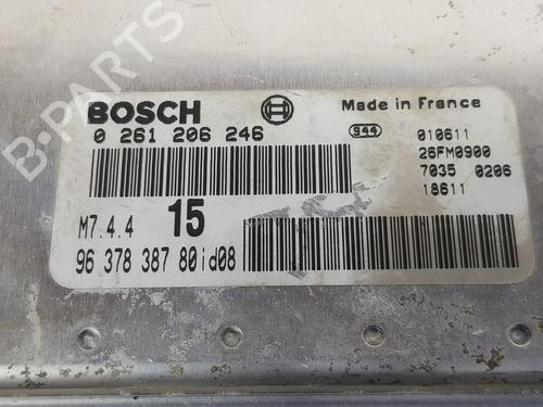 Engine control unit (ECU) PEUGEOT 106 II (1A_, 1C_) 1.1 i | BP8391679M57 