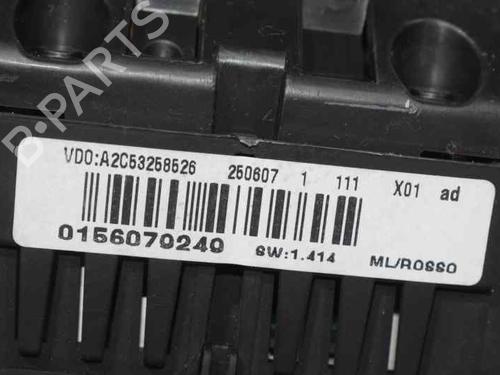 Instrument cluster ALFA ROMEO 159 (939_) 3.2 JTS Q4 (939AXH1B, 939AXG22) | BP779761C47 