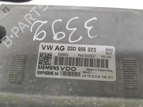Engine control unit (ECU) SKODA FABIA II (542) 1.2 | BP6597750M57 