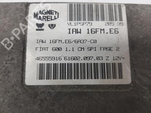 Engine control unit (ECU) FIAT SEICENTO / 600 (187_) 1.1 (187AXB, 187AXB1A, 187AXC1A02) | BP11022939M57 