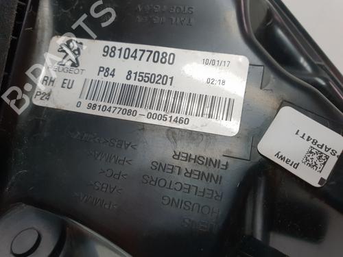 Right taillight PEUGEOT 3008 II SUV (MC_, MR_, MJ_, M4_)  | BP29489687C35 