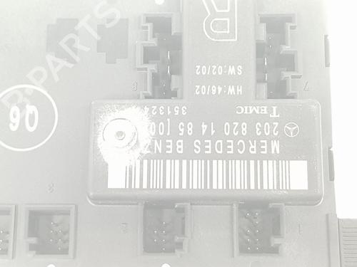 Elektronisk modul MERCEDES-BENZ C-CLASS (W203) C 180 Kompressor (203.046) | BP17670356M83 