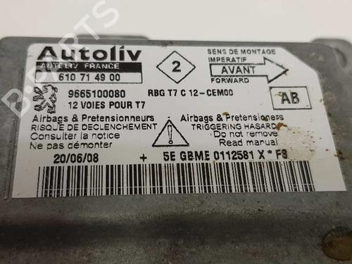 ECU airbags PEUGEOT 308 SW I (4E_, 4H_) 1.6 HDi | BP7849757M53 