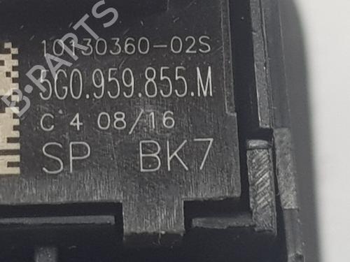 Left rear window switch VW GOLF VII (5G1, BQ1, BE1, BE2) 1.2 TSI | BP13658956I29 