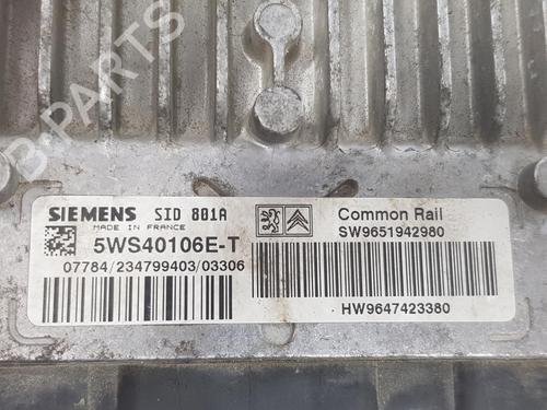 Engine control unit (ECU) CITROËN BERLINGO / BERLINGO FIRST Box Body/MPV (M_) 2.0 HDI 90 4WD (MBRHY, MCRHY) | BP12143145M57 