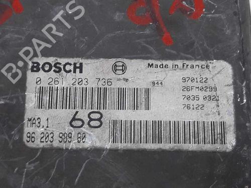Engine control unit (ECU) CITROËN SAXO (S0, S1) 1.1 X, SX | BP3491294M57 