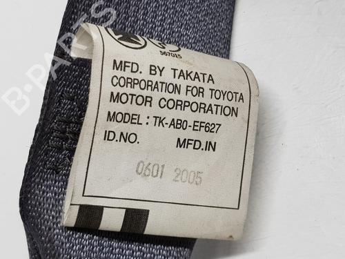 Rear left seatbelt TOYOTA LAND CRUISER PRADO (_J12_) 3.0 D-4D (KDJ120, KDJ125) | BP24614916I29 