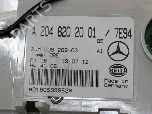 Interior roof light MERCEDES-BENZ GLK-CLASS (X204) 220 CDI (204.902) | BP7418045I8 