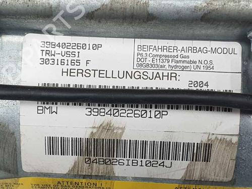 Passenger airbag BMW X5 (E53) 3.0 d | BP7550930C10 
