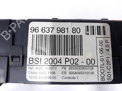 Fuse box PEUGEOT 308 I (4A_, 4C_) 1.6 16V | BP6303709E1 