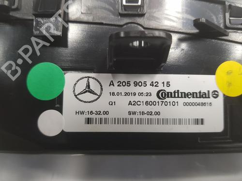 Climate control MERCEDES-BENZ GLC (X253) 220 d 4-matic (253.905, 253.903) | BP9205182I5 