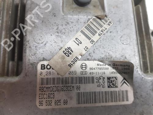 Engine control unit (ECU) PEUGEOT 206 Hatchback (2A/C) 1.4 HDi eco 70 | BP11978100M57 
