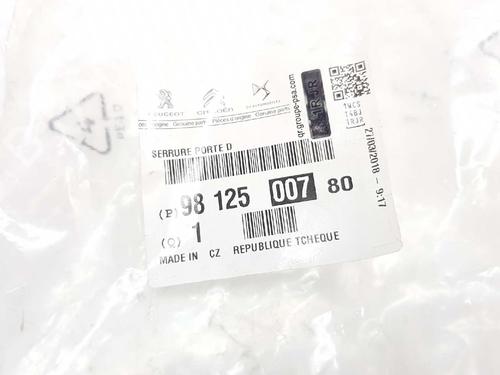 Front right lock PEUGEOT 208 I (CA_, CC_) 1.6 HDi / BlueHDi 75 | BP6125873C97 