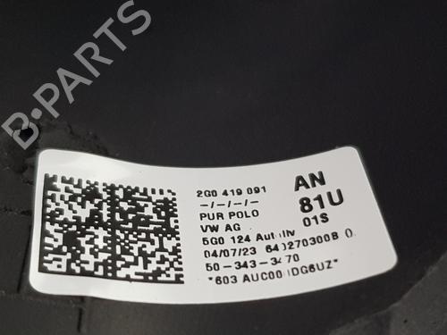 Steering wheel VW CRAFTER Platform/Chassis (SZ_)  | BP29535169C49 