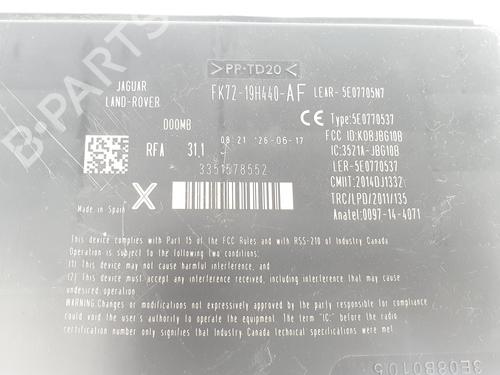 Electronic module LAND ROVER DISCOVERY SPORT (L550) | BP37267544M83 - Image 2