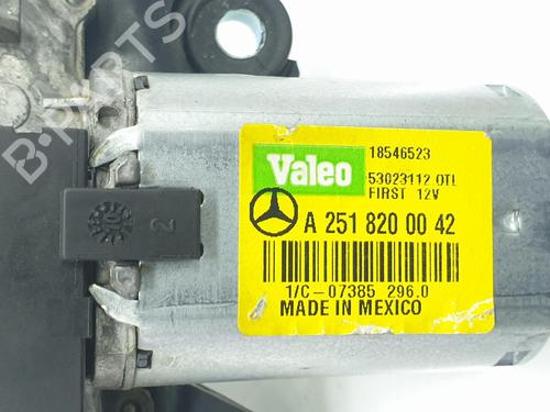Rear wiper motor MERCEDES-BENZ M-CLASS (W164) ML 350 CDI 4-matic (164.125, 164.124) | BP16839931M102 