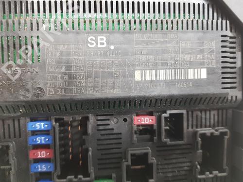 Fuse box NISSAN NAVARA NP300 Pickup (D23, D23T) 2.3 dCi 4x4 (D231) | BP21849966E1 