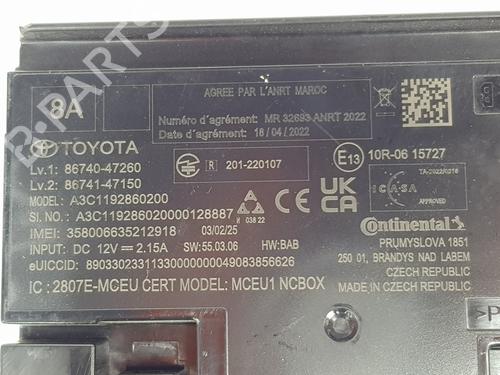 Electronic module TOYOTA COROLLA Hatchback (_E21_, _EA1_, _EH1_) | BP37424498M83 - Image 3