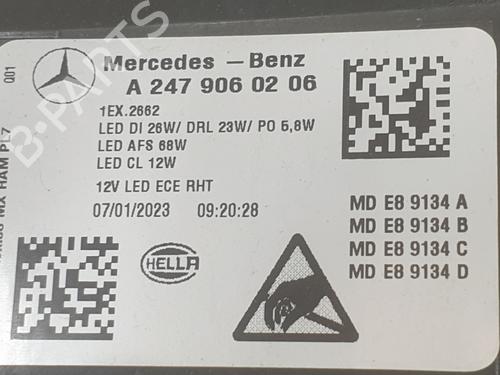 Right headlight MERCEDES-BENZ GLB (X247) GLB 200 d (247.612) | BP36844790C29  - Image 6