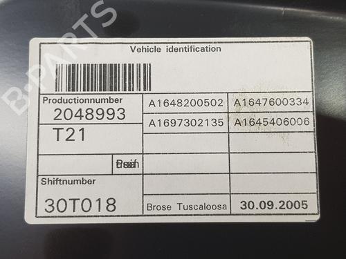 Rear left window mechanism MERCEDES-BENZ M-CLASS (W164) ML 320 CDI 4-matic (164.122) | BP32211348C24