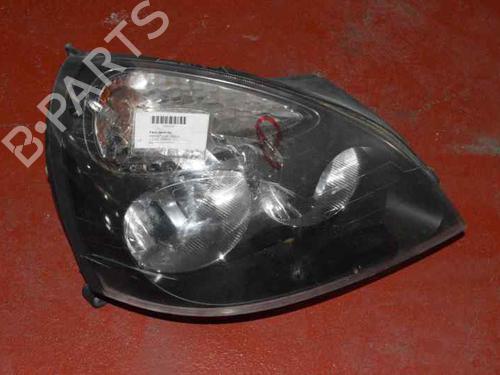 Højre forlygte RENAULT CLIO II (BB_, CB_) 1.2 16V (BB05, BB0W, BB11, BB27, BB2T, BB2U, BB2V, CB05,... (75 hp) 1434671