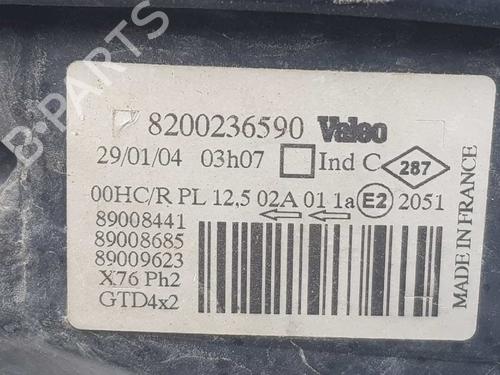 Left headlight RENAULT KANGOO (KC0/1_) 1.9 RXED | BP7705284C28 
