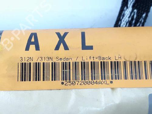 Left curtain airbag TOYOTA AVENSIS Saloon (_T25_) 2.0 VVT-i (AZT250_, AZT250R) | BP6335932C11 