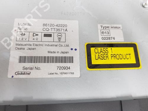 Radio TOYOTA RAV 4 III (_A3_) 2.2 D 4WD (ALA30_, ALA30R) | BP23857615E6 