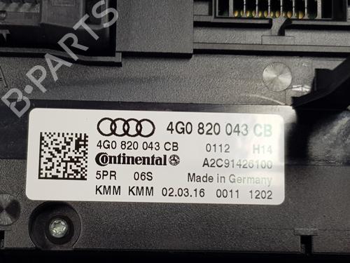 Climate control AUDI A6 C7 (4G2, 4GC) 2.0 TDI | BP30472159I5 